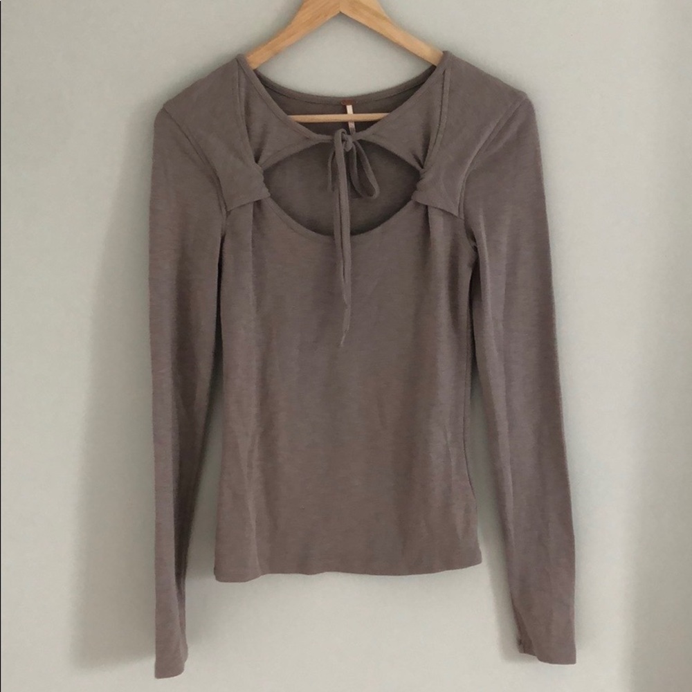 Free People long sleeve top